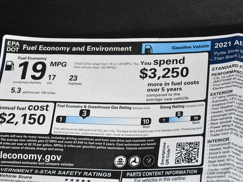 Used 2021 Volkswagen Atlas Cross Sport SEL R-Line image 62