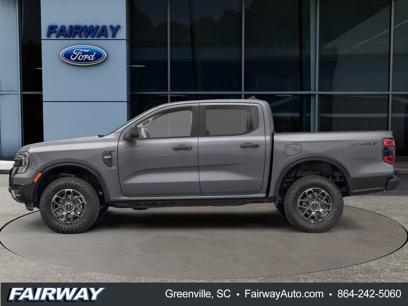 Used 2025 Ford Ranger XLT w/ Equipment Group 301A High AWD/4WD image 3