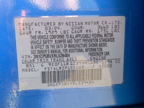 Used 2024 Nissan Kicks S w/ Interior Electronics Package FWD image 30