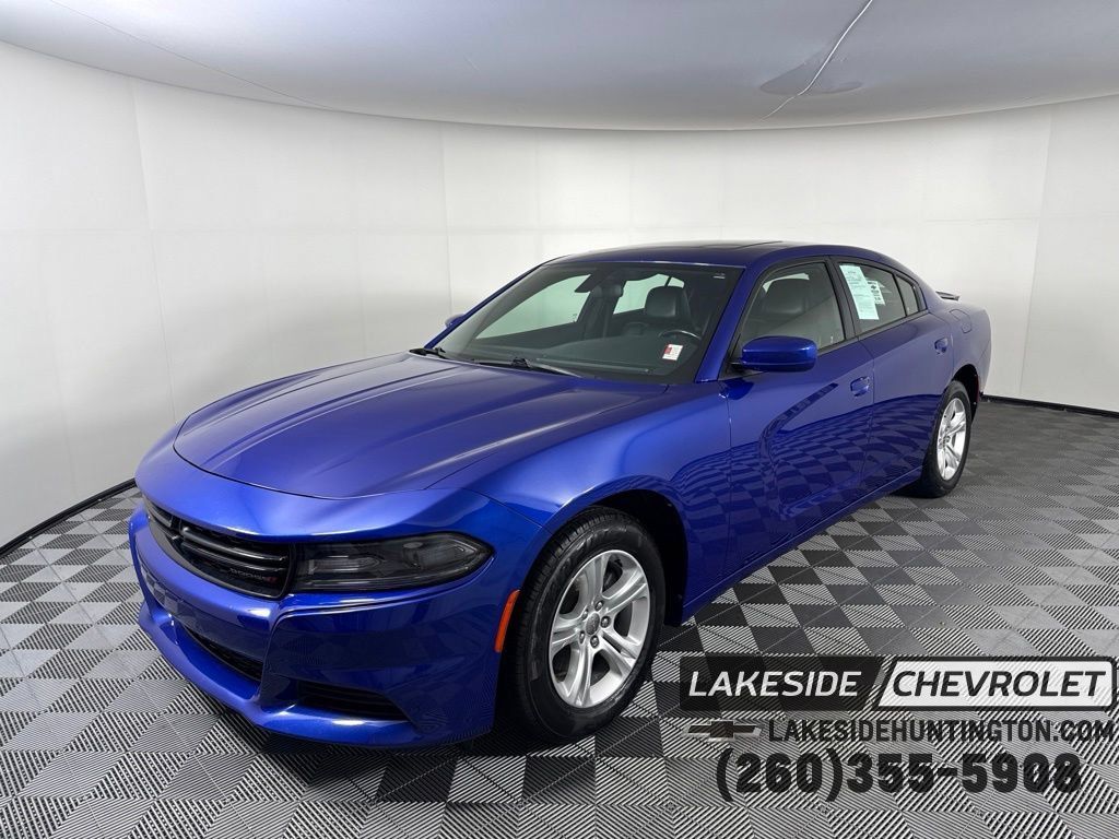 Used 2021 Dodge Charger SXT w/ Leather Interior Group RWD image 1