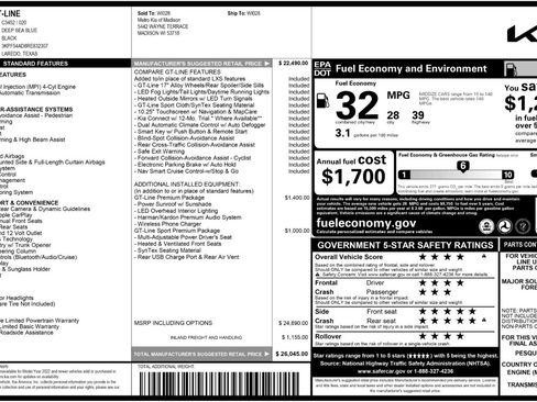 Used 2024 Kia Forte GT-Line w/ GT-Line Premium Package FWD image 52