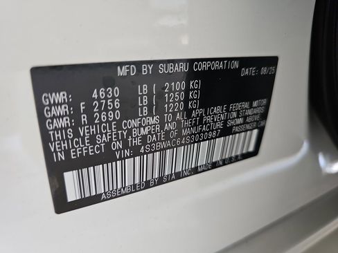 Certified 2025 Subaru Legacy Premium AWD/4WD image 40