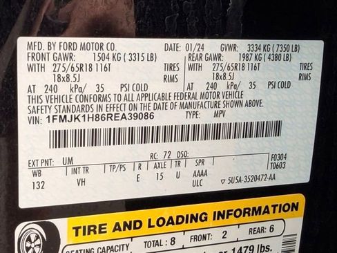 Used 2024 Ford Expedition Max XLT RWD image 66