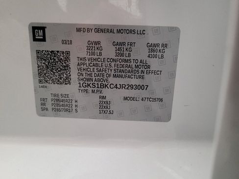 Used 2018 GMC Yukon SLT w/ Premium Edition RWD image 33