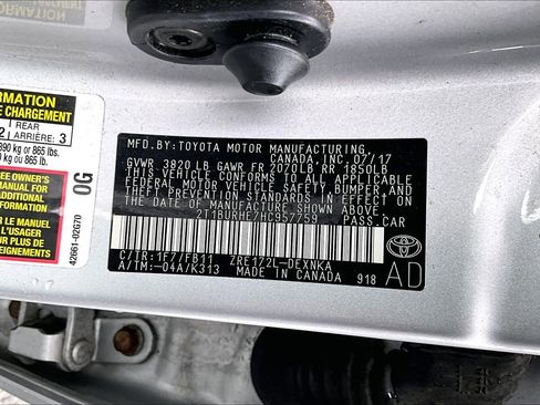 Used 2017 Toyota Corolla LE w/ Carpet Mat Package (TMS) image 6