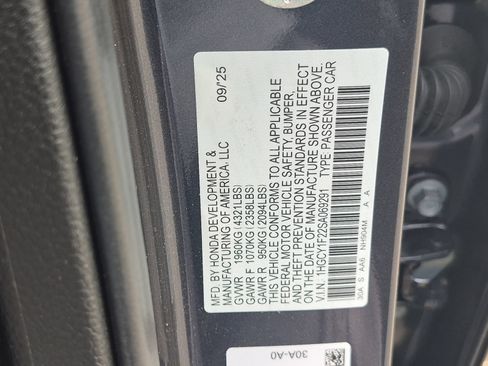 Certified 2025 Honda Accord LX image 23