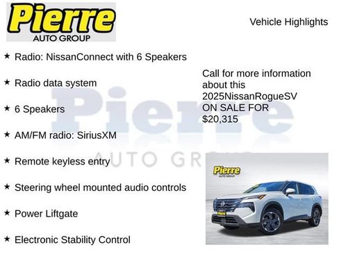 Used 2025 Nissan Rogue SV AWD/4WD image 7