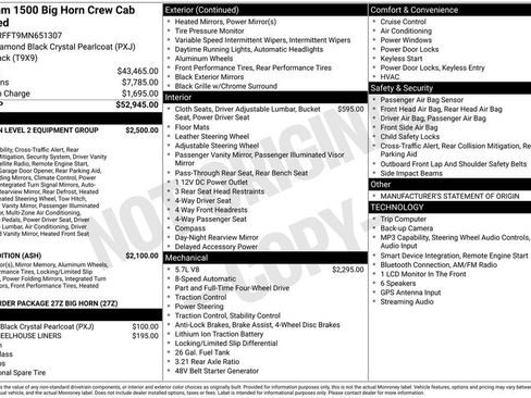 Used 2021 RAM 1500 Big Horn AWD/4WD image 29