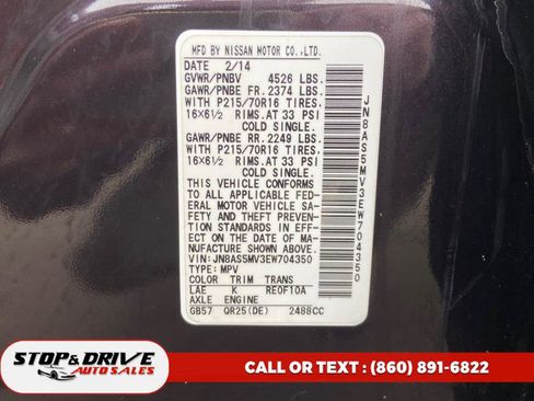 Used 2014 Nissan Rogue S image 17