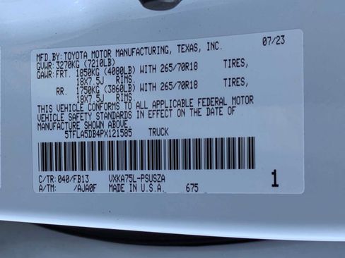 Used 2023 Toyota Tundra SR5 w/ SR5 Convenience Package image 30