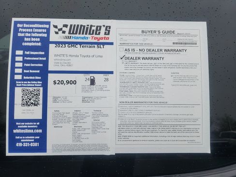 Used 2023 GMC Terrain SLT w/ Infotainment Package II image 14