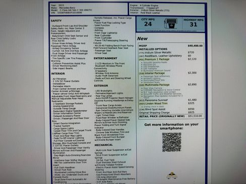 Used 2015 Mercedes-Benz C 300 4MATIC Sedan w/ Multimedia Package image 15