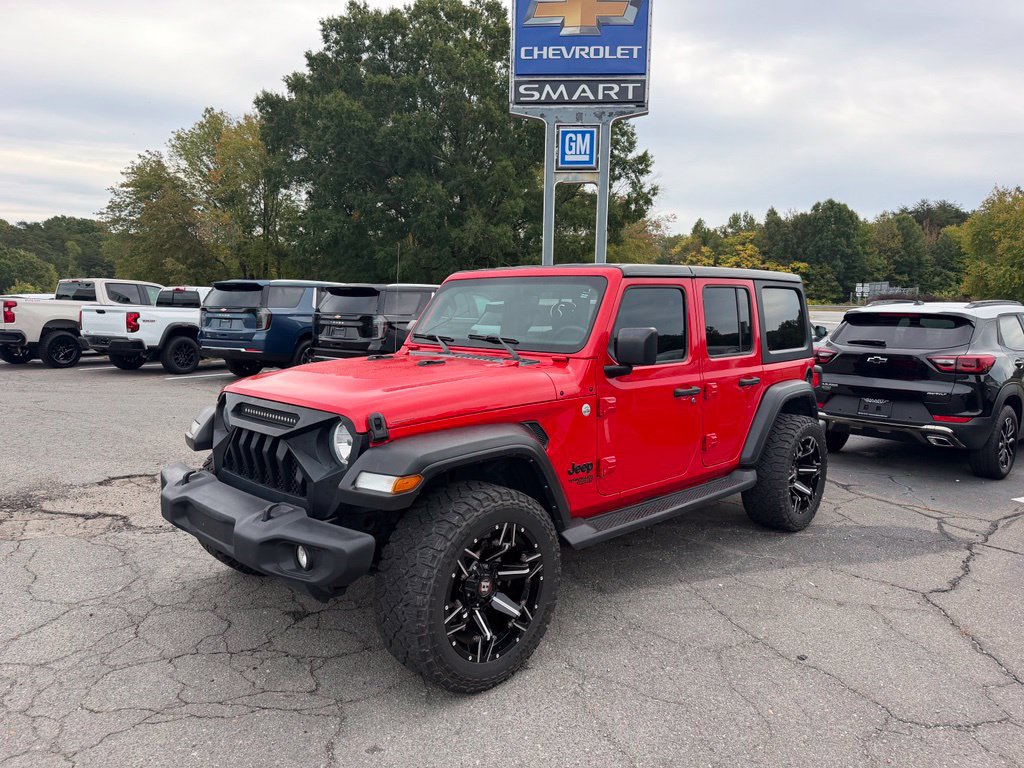 Used 2021 Jeep Wrangler Unlimited Sport AWD/4WD image 1
