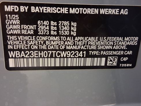 New 2026 BMW 740i w/ Premium Package image 17