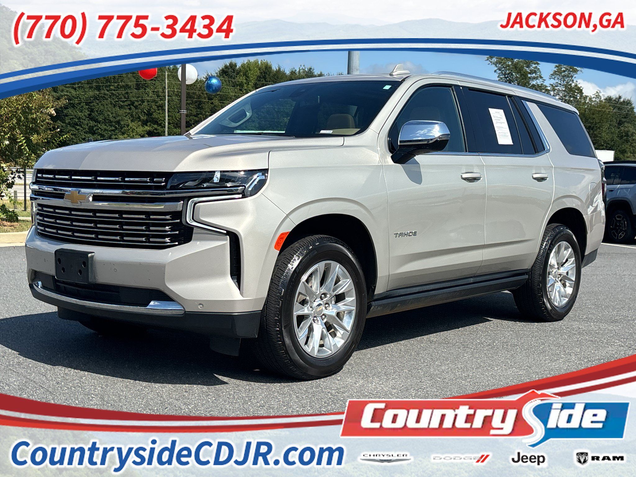 Used 2021 Chevrolet Tahoe Premier RWD image 1