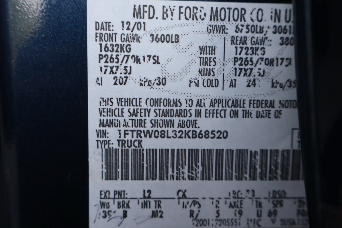 Used 2002 Ford F150 XLT AWD/4WD image 44