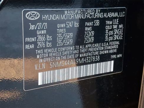 Used 2021 Hyundai Santa Fe Limited w/ Cargo Package image 29