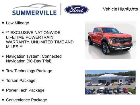 Used 2021 Ford F150 Raptor w/ Equipment Group 801A High AWD/4WD image 2