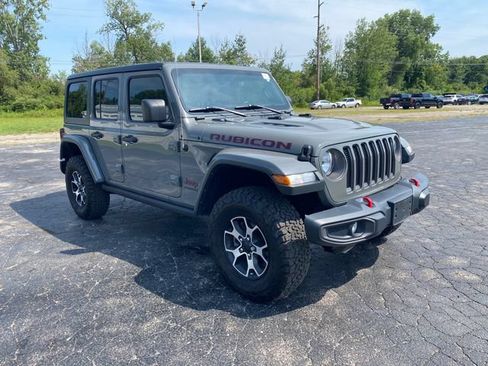 Used 2021 Jeep Wrangler Unlimited Rubicon w/ Uconnect 4C Nav & Sound Group AWD/4WD image 11