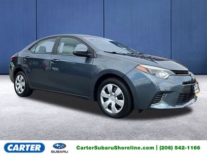 Used 2016 Toyota Corolla L