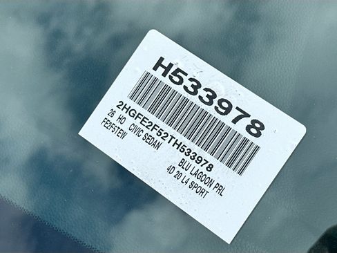 New 2026 Honda Civic Sport image 26