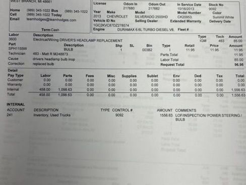 Used 2013 Chevrolet Silverado 2500 W/T image 36