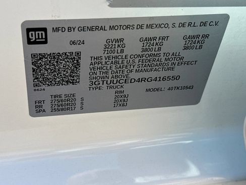 Certified 2024 GMC Sierra 1500 Elevation AWD/4WD image 27