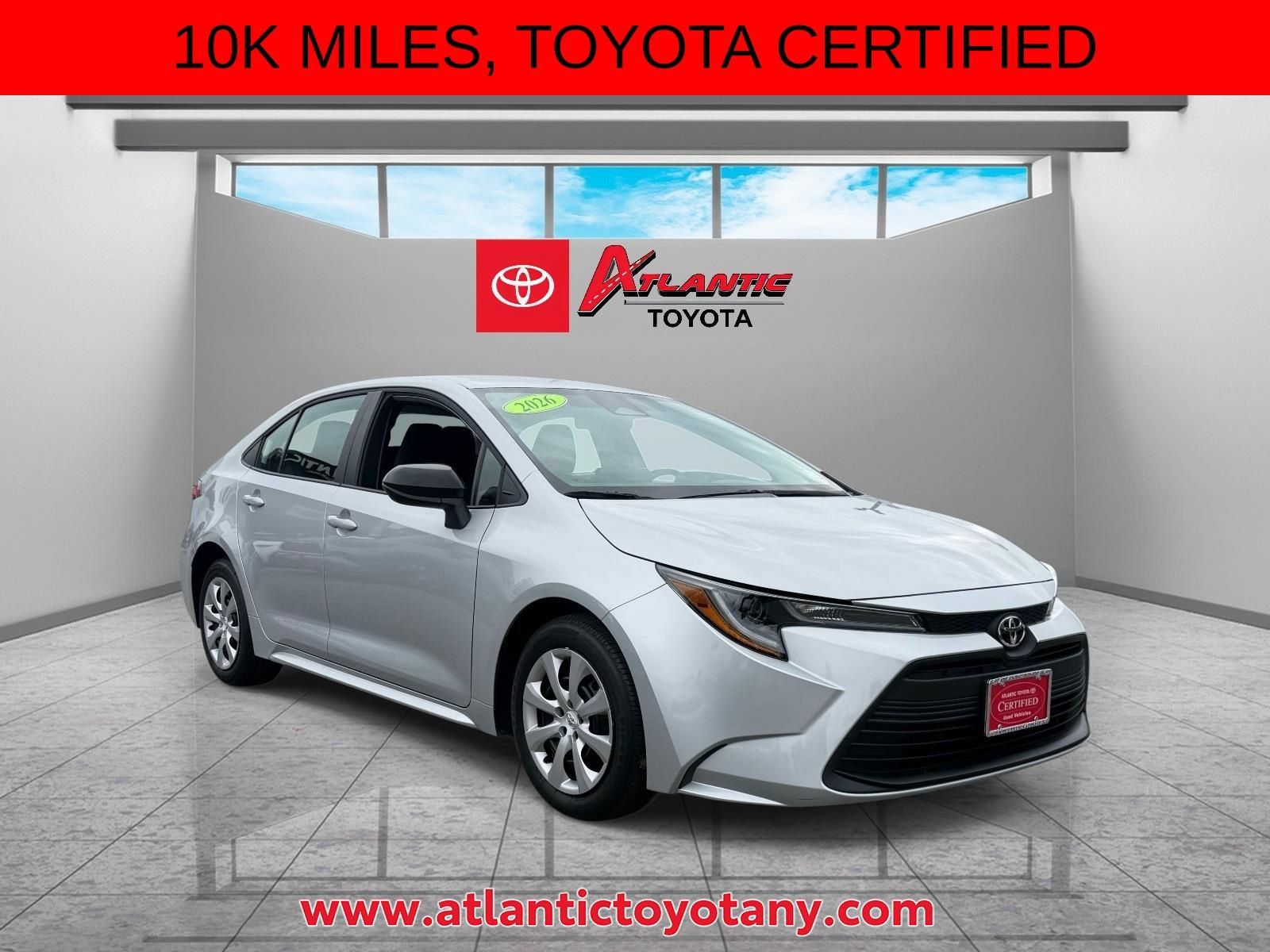 Certified 2026 Toyota Corolla LE FWD image 1