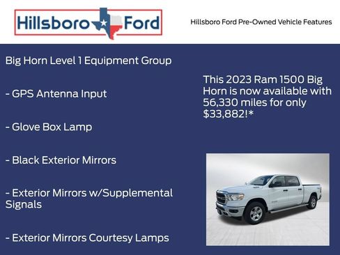 Used 2023 RAM 1500 Big Horn AWD/4WD image 9
