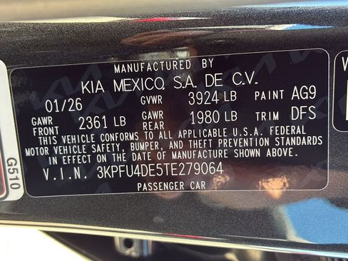 New 2026 Kia K4 GT-Line Turbo FWD image 36