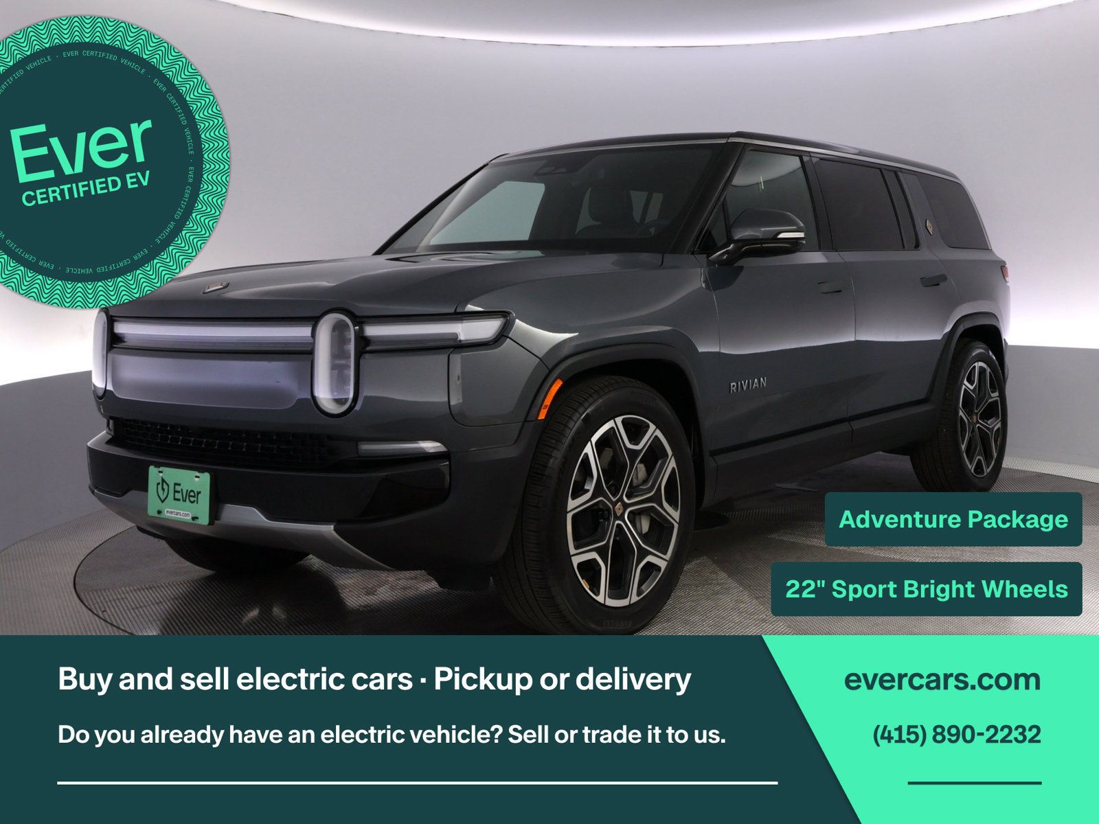 Used 2025 Rivian R1S Adventure Dual AWD/4WD image 1