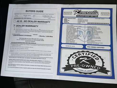 Used 2024 Buick Encore GX Preferred FWD image 34