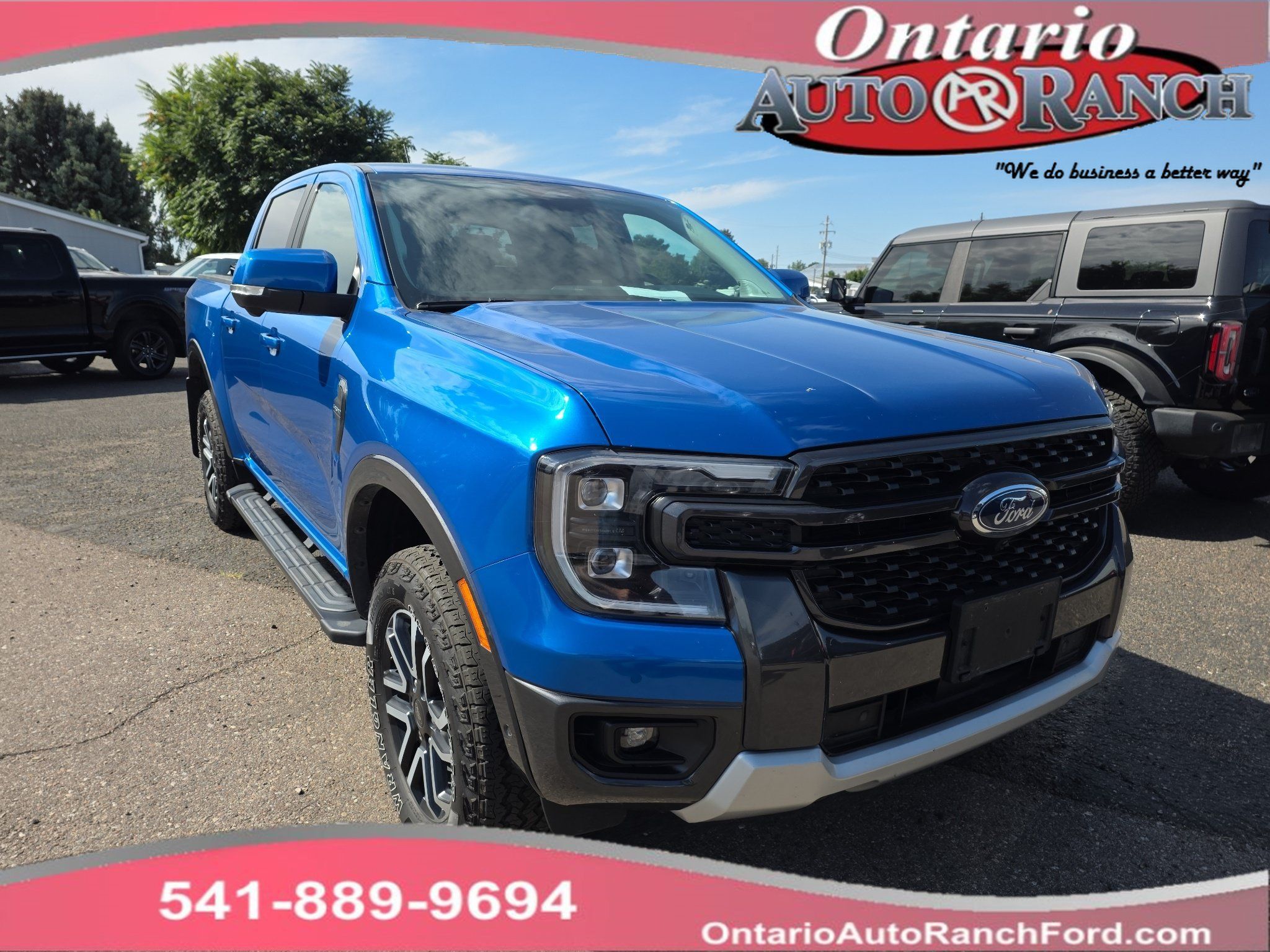 Used 2024 Ford Ranger Lariat w/ FX4 Off-Road Package AWD/4WD image 1