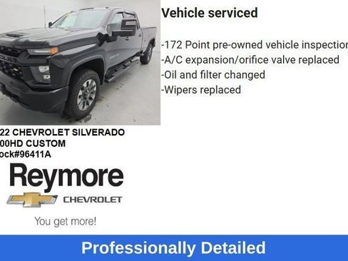 Used 2022 Chevrolet Silverado 2500 Custom w/ Custom Convenience Package AWD/4WD image 46