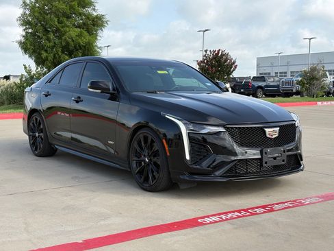 Used 2022 Cadillac CT4 V w/ Navigation Package RWD image 1