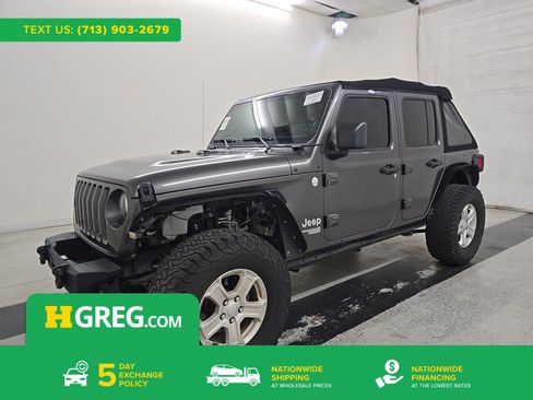 Used 2019 Jeep Wrangler Unlimited Sport S AWD/4WD image 1