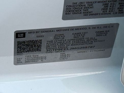 Used 2021 GMC Sierra 1500 AT4 w/ AT4 Value Package image 21