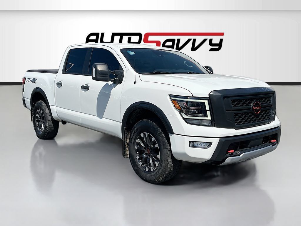 Used 2023 Nissan Titan PRO-4X w/ Off Road Protection Package AWD/4WD image 1