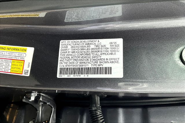 New 2026 Honda Passport RTL image 8