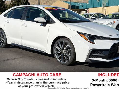 Used 2021 Toyota Corolla SE w/ SE Premium Package image 1