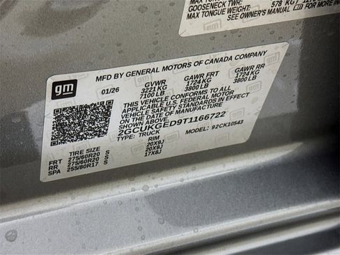 New 2026 Chevrolet Silverado 1500 LTZ w/ LTZ Premium Texas Edition image 21