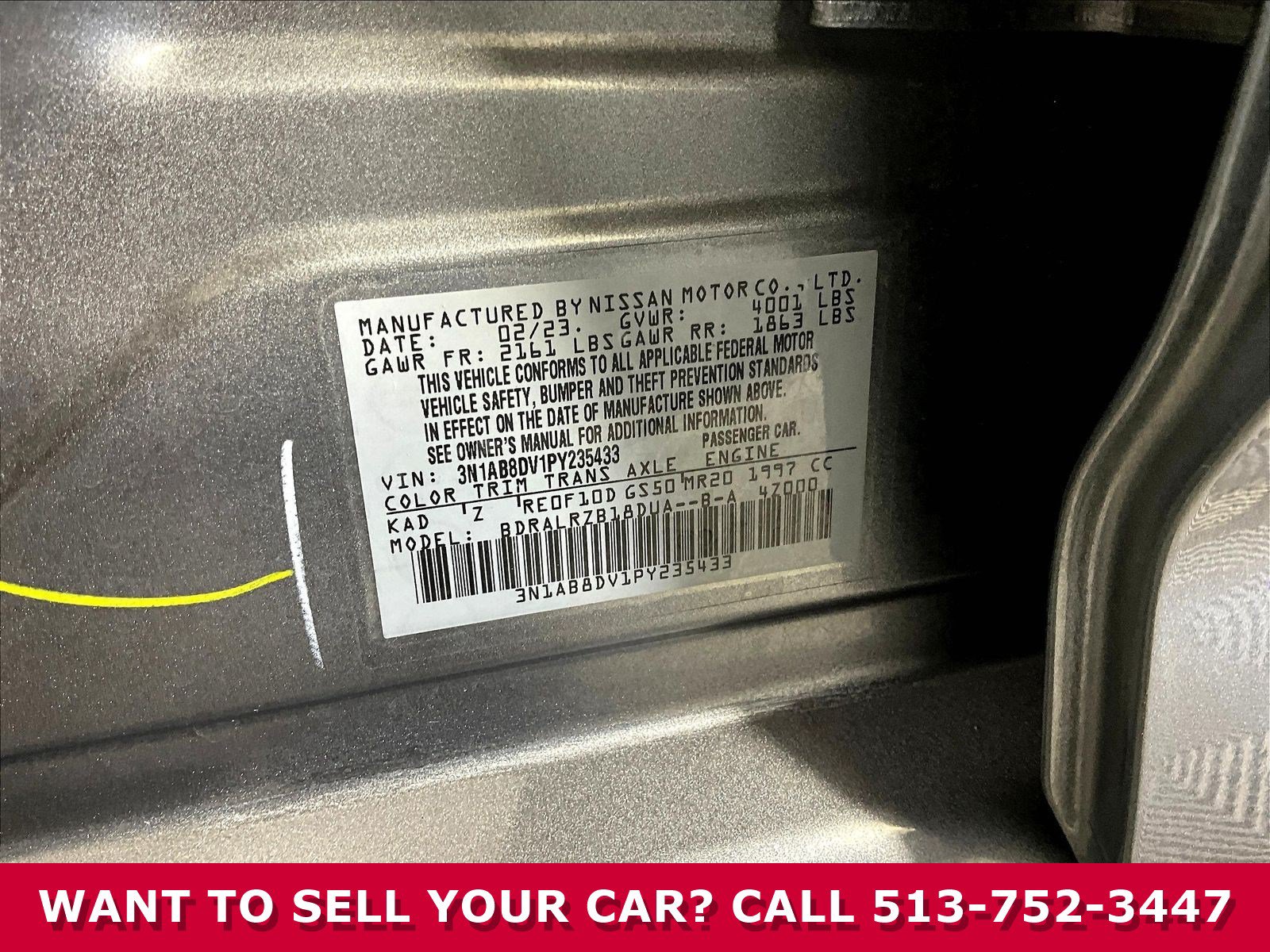 Used 2023 Nissan Sentra SR w/ Electronics Package FWD image 17