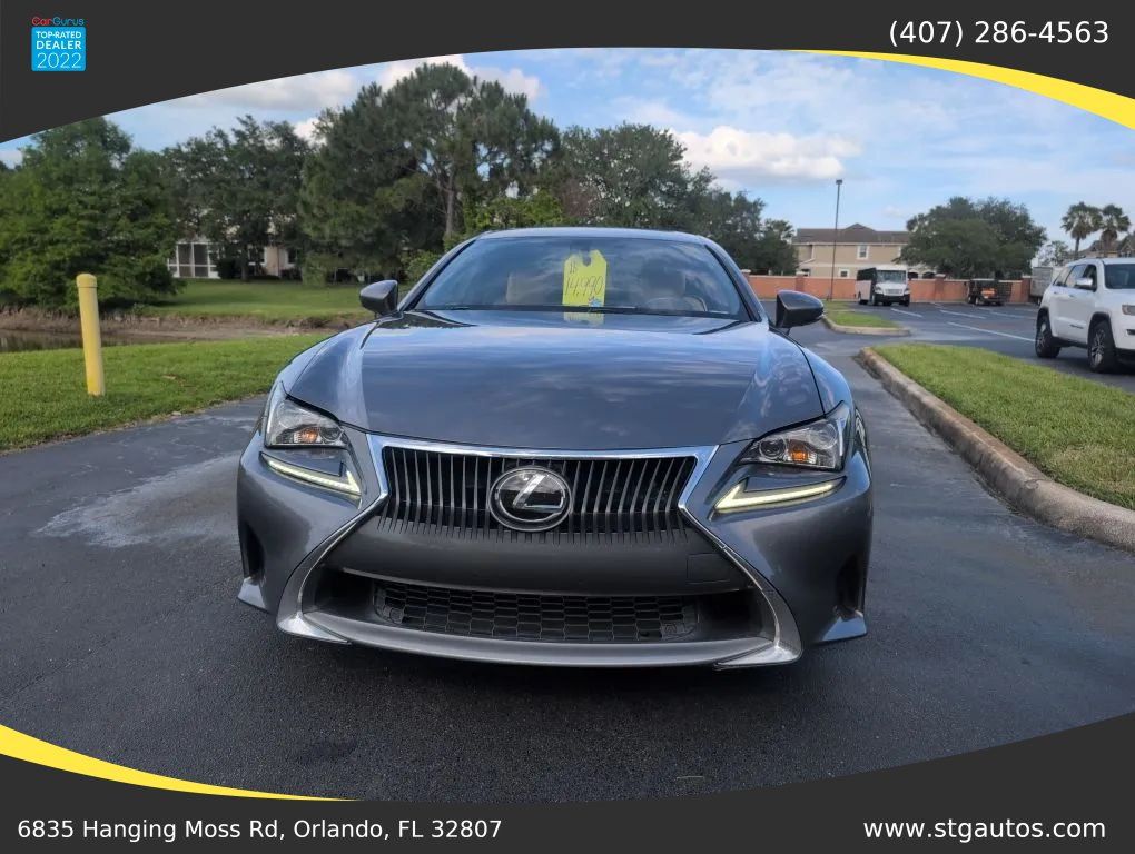 Used 2015 Lexus RC 350 w/ Luxury Package RWD image 8