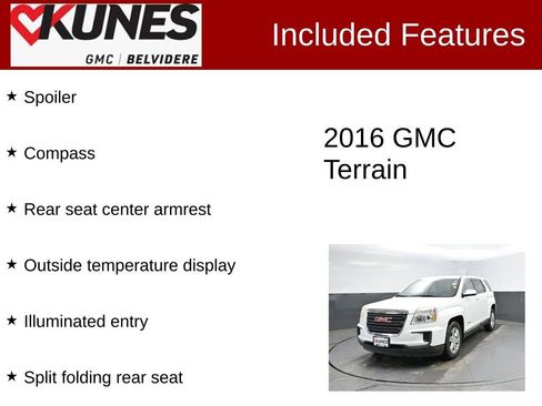 Used 2016 GMC Terrain SLE image 3