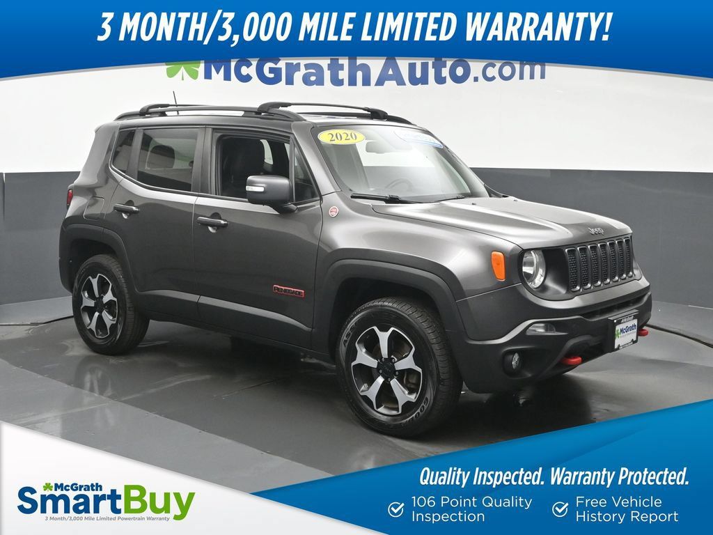 Used 2020 Jeep Renegade Trailhawk w/ Premium Leather Group AWD/4WD image 1