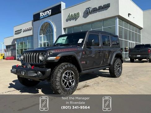 New 2025 Jeep Wrangler Unlimited Rubicon w/ Steel Bumper Group image 1
