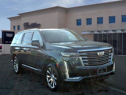 Certified 2021 Cadillac Escalade ESV Premium Luxury Platinum image 3