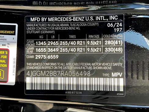 Used 2024 Mercedes-Benz EQE 350+ SUV image 16