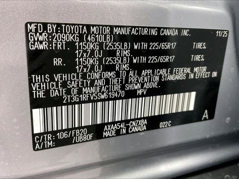 New 2025 Toyota RAV4 LE image 20