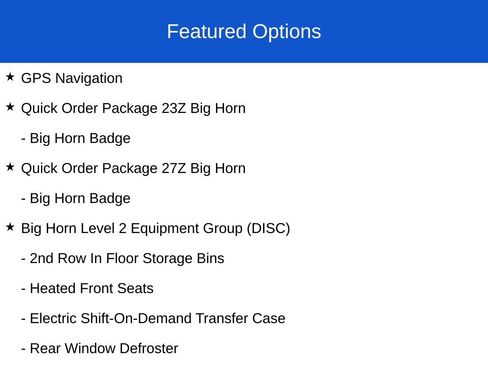 Certified 2023 RAM 1500 Big Horn image 2